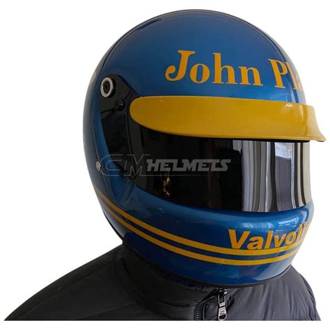 RONNIE PETERSON 1973 1974 F1 REPLICA HELMET FULL SIZE | CM Helmets