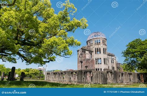 Hiroshima Peace Memorial editorial stock image. Image of city - 77751549