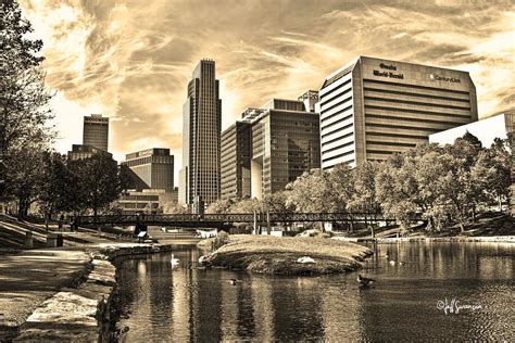 Downtown Omaha Nebraska Photograph by Jeff Swanson - Pixels