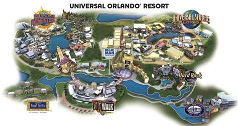 Universal Studios Resort Orlando - Maplets - Universal Studios Florida ...