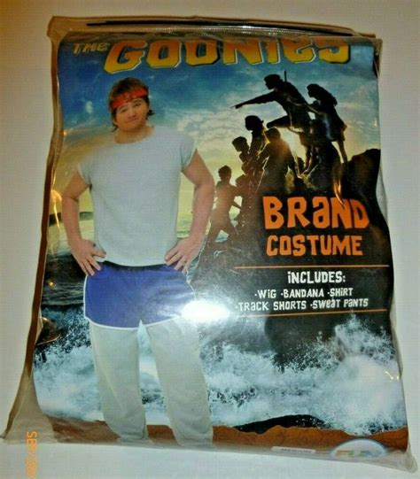 The Goonies Brand Josh Brolin Warner Bros LARP Halloween Cosplay Costume Med 14+ | eBay ...