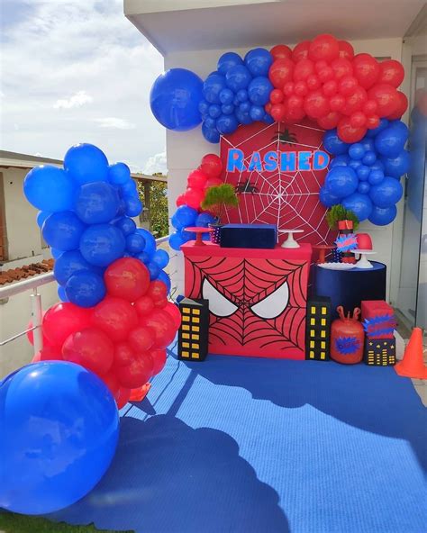 Spiderman Theme Party, Spiderman Birthday Cake, Spiderman Birthday Party, Avengers Birthday ...