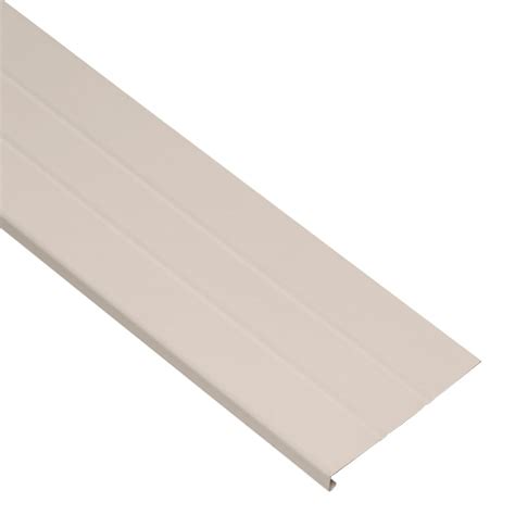 Durabuilt 8-in x 12.5-ft 400 Beige Smooth Vinyl Fascia at Lowes.com