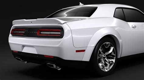 Dodge Challenger RT Widebody 2017 - 3D Model by Creator 3D