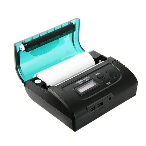 ZJ 8002 Thermal Printer Portable 72mm Mini USB Bluetooth WiFi Thermal ...