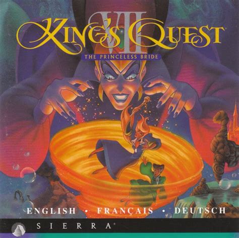 Roberta Williams' King's Quest VII: The Princeless Bride cover or packaging material - MobyGames