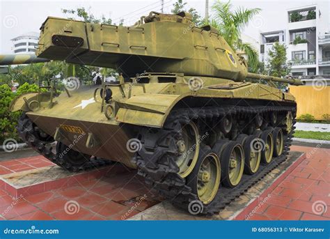 Light Tank M41 Walker Bulldog In Danang, Vietnam Editorial Stock Photo ...