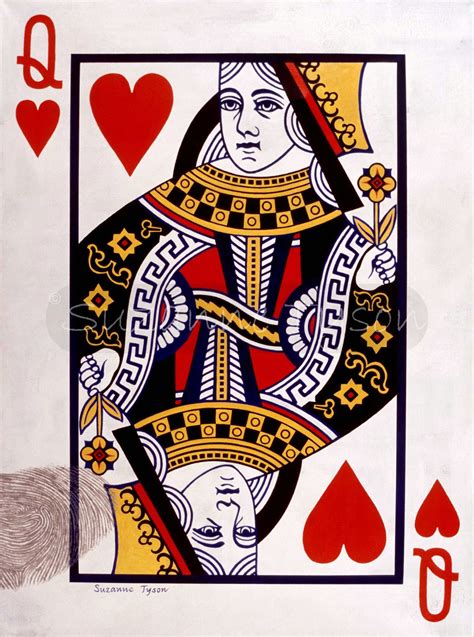 queen of hearts card detail | Queen of hearts card, Queen of hearts tattoo, Hearts playing cards