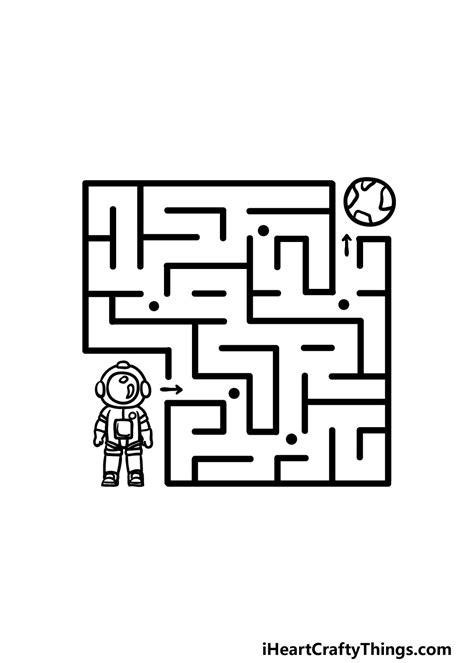 Education logic game labyrinth for kids find right way isolated simple square maze black line on ...