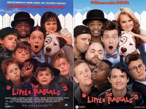 'The Little Rascals' Recreate Their Well-Known Movie Poster 20 Years ...