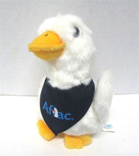 AFLAC Talking Duck 6" Stuffed Animal Plush Navy Blue Logo Bandana Insurance | eBay in 2022 ...