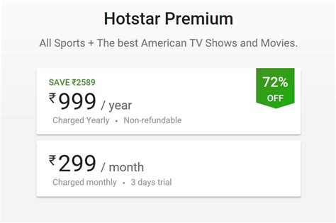 World News: Hotstar Premium Monthly Subscription Now Starts Rs 299 ...