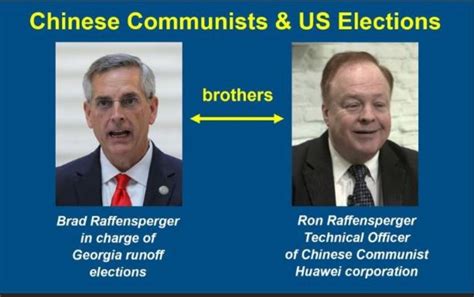 FACT CHECK: Does Brad Raffensperger Have A Brother Who Works For Huawei ...