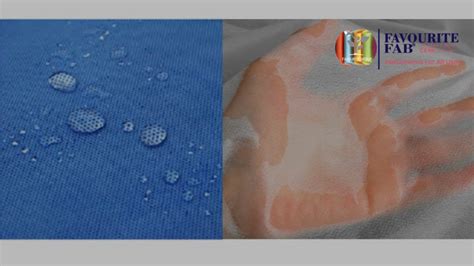 Difference Hydrophobic & Hydrophilic Non Woven Materials