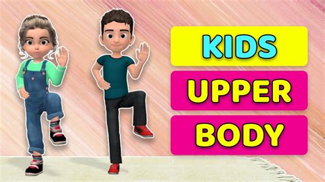 Easy Kids Exercises For Arms & Upper Body - YouTube