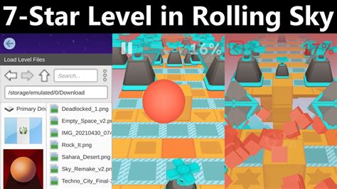 Custom User-Created Levels in Rolling Sky Remake Playthrough #1 - YouTube