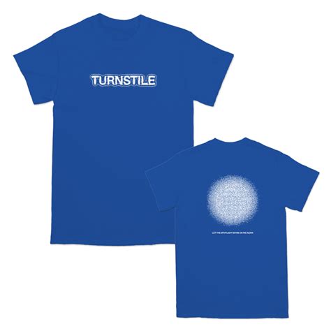 TURNSTILE "BLACKOUT" ROYAL TEE – allinmerch