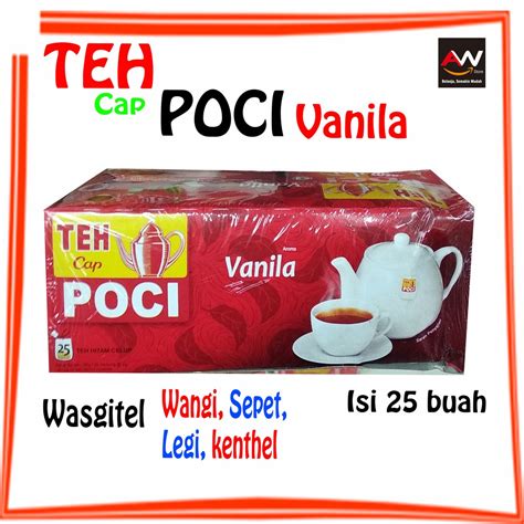 Jual TEH POCI CELUP VANILA TEH CAP POCI | Shopee Indonesia