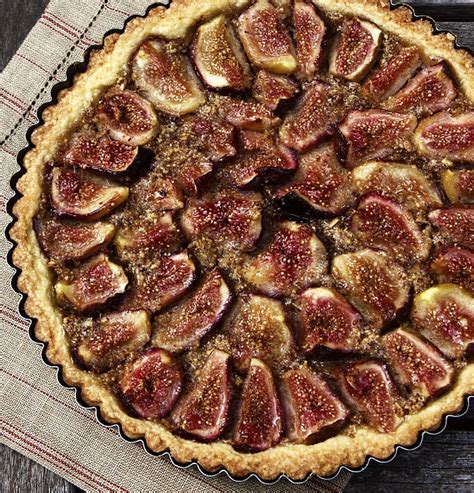 Fresh fig tart is a delight showcasing the texture, taste and sweetness of fresh figs. See The ...