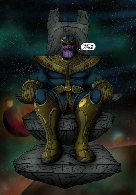 Thanos by ScottLewisART on DeviantArt