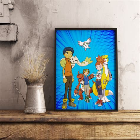 Digimon Tamers Poster | Etsy