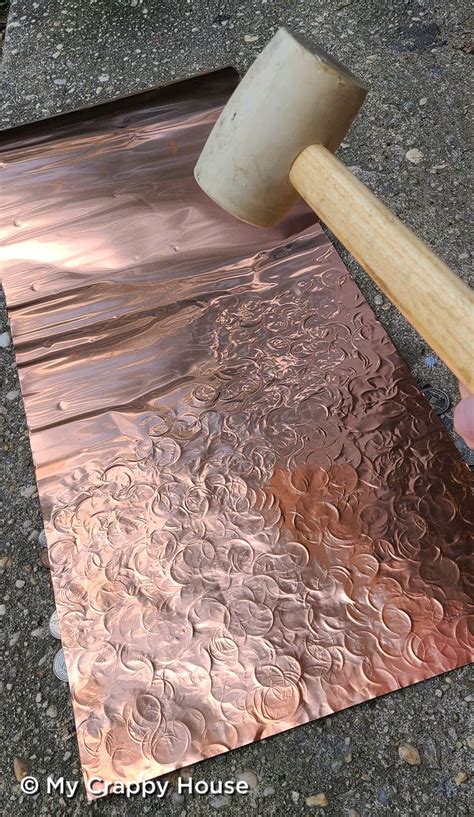 How to Make Art with Copper | My Crappy House | Copper art, Copper diy, Metal embossing art