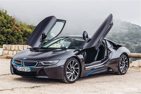 Black Mercedes-Benz sedan, BMW i8, black cars, sports car, Monaco HD ...