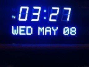 Digital Wall Clock With Date - Foter