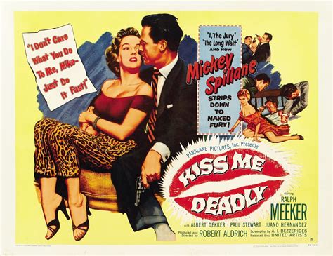 Kiss Me Deadly advertisement poster, Film posters, Kiss Me Deadly ...