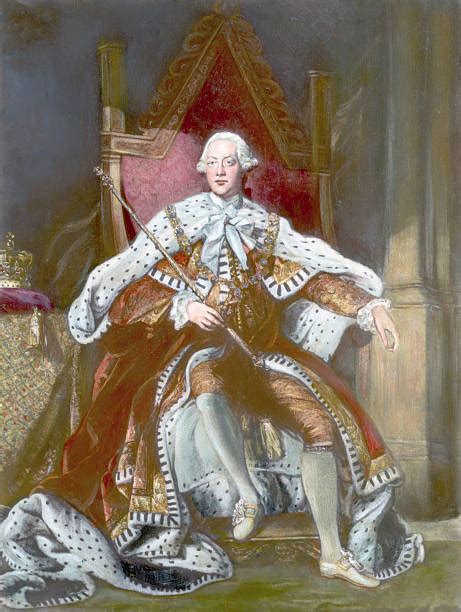 Portrait of George III, King of Great Britain and Ireland Enthroned Pictures | Getty Images