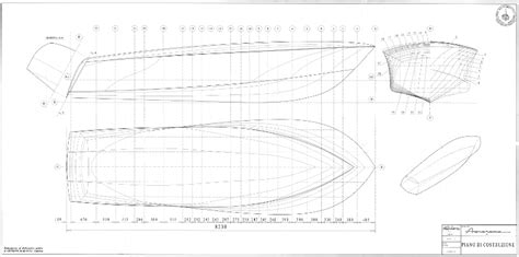 Riva Aquarama Sheet Plans 27' — Classic Wooden Boat Plans