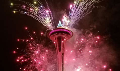 High winds threaten New Year's Eve fireworks at Space Needle ...