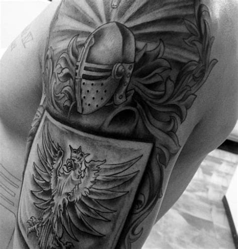 50 Family Crest Tattoos For Men - Proud Heritage Designs