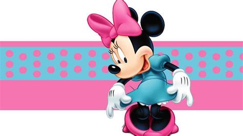 Cute Minnie Mouse With Blue Dress And Pink Shoes HD Minnie Mouse Wallpapers | HD Wallpapers | ID ...