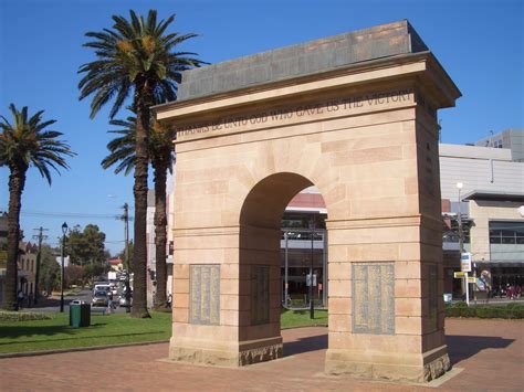 Burwood War Memorial Arch - Dr. Anthony J. Oliver Oral Surgeon