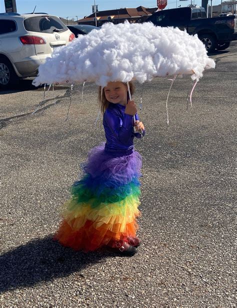 Rainbow costume | Etsy | Rainbow costumes, Homemade halloween costumes ...