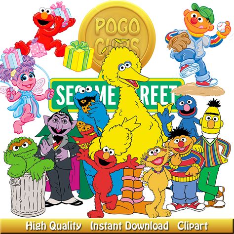 sesame street characters clipart 10 free Cliparts | Download images on Clipground 2024