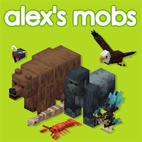 Minecraft Alex's Mobs 1.19.1 Download on ModfouU.com