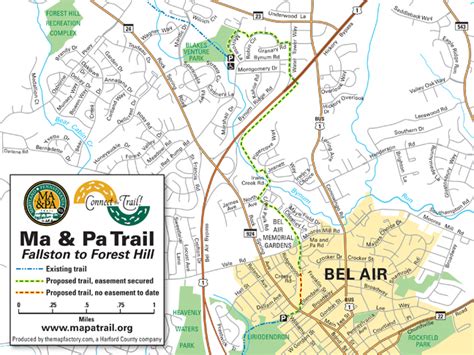 Future Trail Map | MA PA Heritage Trail