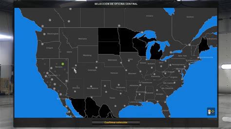 american truck simulator mod mapa completo link de descarga "ats" - YouTube