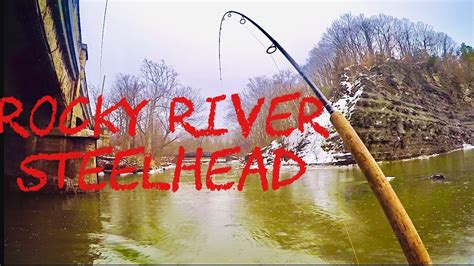 ROCKY RIVER Steelhead Fishing (Good Day) - YouTube