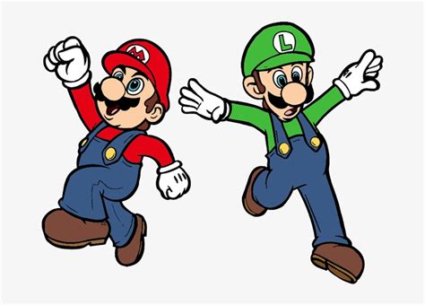 Mario And Luigi Drawing | Free download on ClipArtMag