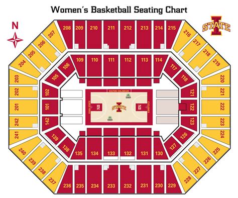 Facility Seating Charts - Iowa State University Athletics