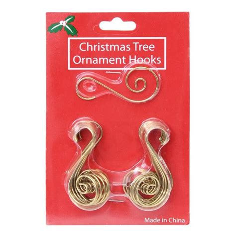 Holiday Living Christmas Hooks 24-Pack Assorted Decorative Metal ...