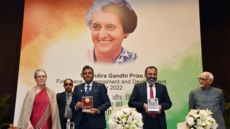 2022 Indira Gandhi Prize honours pandemic efforts UPSC