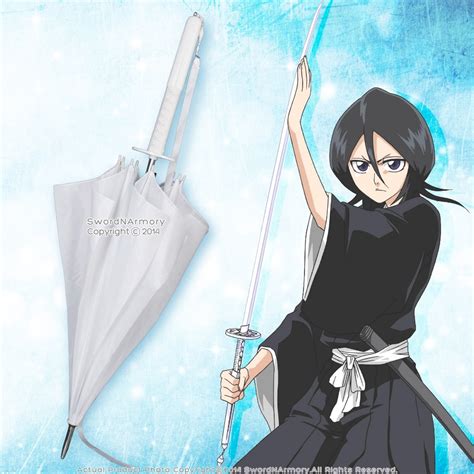 Licensed Bleach Anime Sword Umbrella Kuchiki Rukia Sode no Shirayuki ...