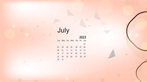 July Wallpaper