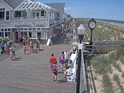 Bethany Beach, DE Boardwalk Webcam North View | VisitDEbeaches.com