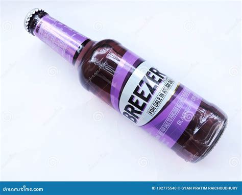 Famous Fruit Flavored Alcohol Based Ready To Drink Brand Bacardi Breezer. Editorial Image ...