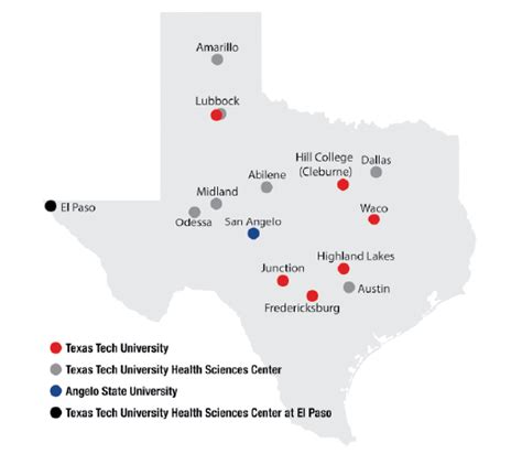 Campuses & Academic Sites | Texas Tech University System